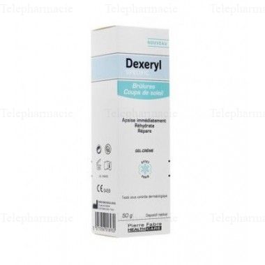 DEXERYL Specific Gel-cr&egrave;me br&ucirc;lures et coup de soleil 50ml