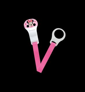 Attache sucette ruban collection minnie