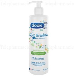 Lait de toilette 3-en-1 des la naissance 500ml