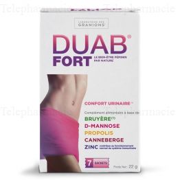 GRANIONS Duab Fort confort urinaire 7 sachets