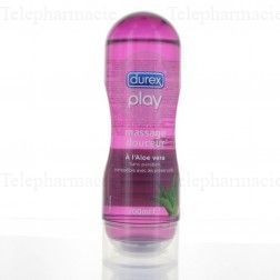 DUREX Play Massage Douceur Aloe Vera Flacon 200 ml