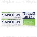 SANOGYL Soin complet dents et gencives bi-protect lot de 2 tubes de 75ml