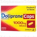 DOLIPRANE Caps 1000 mg