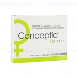 GRANIONS Conceptio Femme bo&icirc;te 30 g&eacute;lules et 30 capsules