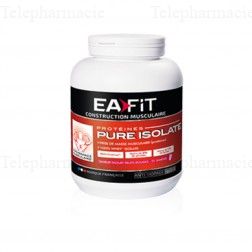 EAFIT Pure isolate vanille un pot de 750 grammes