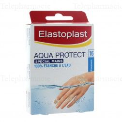 ELASTOPLAST Pansements spécial mains Aqua protect x 16