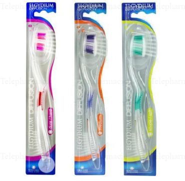 ELGYDIUM Diffusion brosse &agrave; dents Souple