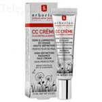 ERBORIAN CC Crème à la Centella Asiatica doré SPF 25