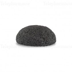 ERBORIAN Éponge Konjac au charbon de bambou
