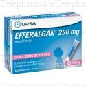 Efferalgan 250mg granulés vanille-fraise 10 sachets