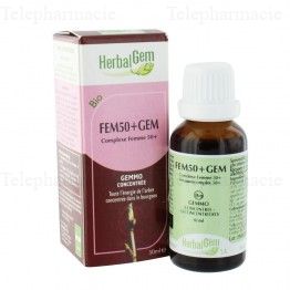 Fem50+GEM Complexe Femme 50+ Bio 30ml