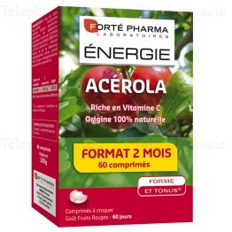 FORTÉ PHARMA Energie acérola 60 comprimés