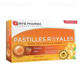 FORT&Eacute; PHARMA Pastilles Royales Go&ucirc;t Miel