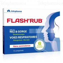 ARKOPHARMA Flash'Rub 15 comprimés