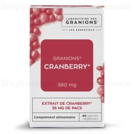 GRANIONS CRANBERRY 40GEL