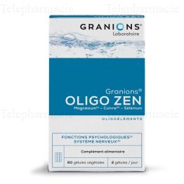 GRANIONS Oligo Zen 60 g&eacute;lules