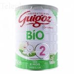 2 lait en poudre 6-12 mois bio 800g