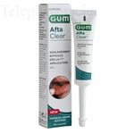 GUM Afta Clear gel aphtes et l&eacute;sions buccales
