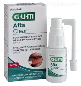 GUM Afta Clear aphtes et lésions buccales