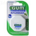 GUM Butlerweave n&deg;1855 fil dentaire cir&eacute; menthe 55 m