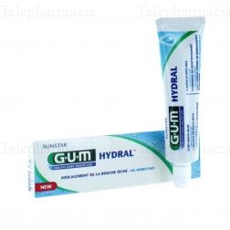 GUM HYDRAL Gel humectant bouche s&egrave;che tube 50ml