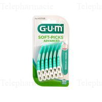 GUM Soft Picks advanced regular Taille M lot de 60