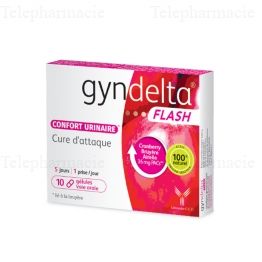 GYNDELTA protecteur urinaire 10 gélules