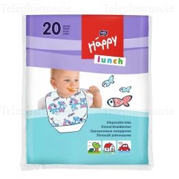 HAPPY Bavoirs jetables x20