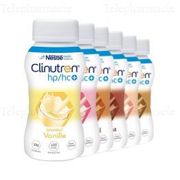 Clinutren HP/HC + Saveur Vanille 4 x 200ml
