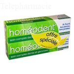 HOMEODENT Soin complet dents et gencives tube 75ml x 2 Lot de 2 x 75ml