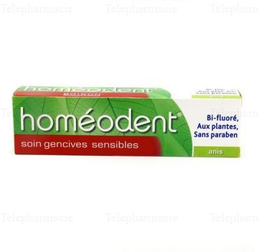 HOMEODENT Soin gencives sensibles Ar&ocirc;me Anis