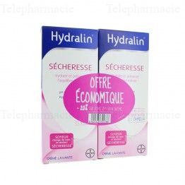 HYDRALIN Sècheresse crème lavante Flacon 200mlx2 - offre 20% sur le 2e