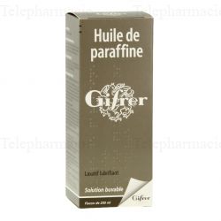 GIFRER Huile de paraffine Flacon de 250 ml