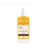 VICHY Capital soleil - Eau de protection solaire au b&ecirc;ta-carot&egrave;ne SPF30 spray 200ml