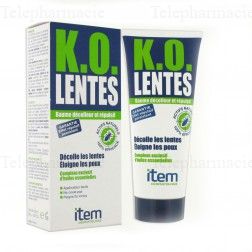 K.o lentes baume decolleur de lentes et répulsif des poux 100ml