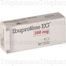 Ibuprof&egrave;ne eg 200 mg