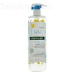 KLORANE Bébé eau nettoyante sans rinçage Flacon de 750 ml