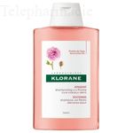 KLORANE Shampooing apaisant à l'extrait de pivoine Flacon de 400 ml