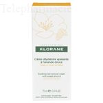 KLORANE Lait d'Amande - Cr&egrave;me d&eacute;pilatoire tube de 75 ml