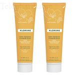 KLORANE Crème dépilatoire amande douce lot de 2 tubes de 150 ml