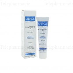 URIAGE Keratosane 30 gel crème callosités et épaississement cutanés localisés Tube 40ml
