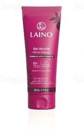LAINO Gel douche hydratant &agrave; la pulpe de p&ecirc;che blanche bio tube 200ml