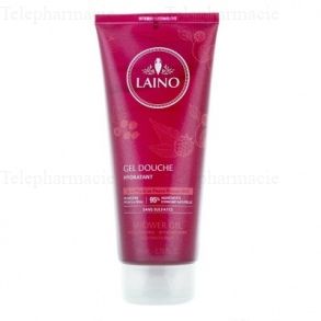 LAINO Gel douche hydratant &agrave; la pulpe de fruits rouges bio tube 200ml