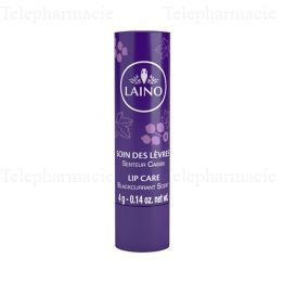 LAINO Soin des l&egrave;vres fragilis&eacute;es parfum framboise stick 4g