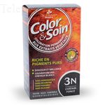 LES 3 CH&Ecirc;NES Color & soin n&deg;3N3n ch&acirc;tain fonc&eacute;