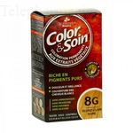 LES 3 CH&Ecirc;NES Color & soin n&deg;8G blond clair dor&eacute;