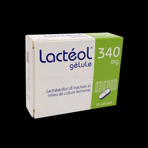Lact&eacute;ol 340 mg Bo&icirc;te de 30 g&eacute;lules