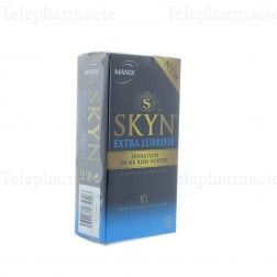 MANIX Skyn Extra Lubrifié boîte 10 préservatifs
