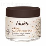 Argan Concentr&eacute; Pur - Cr&egrave;me-Huile Jeunesse Bio - 50 ml