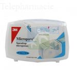 Micropore Sparadrap microporeux - 25 mm x 7,5 m